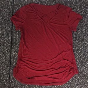 Women’s red shirt